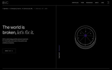 8VC website preview