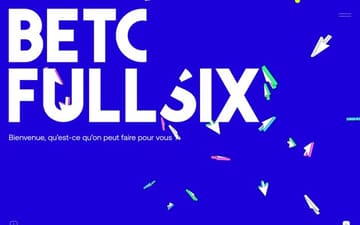 BETC Fullsix website preview