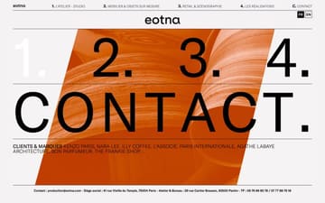 Eotna website preview