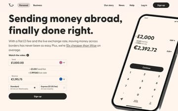 Atlantic Money website preview