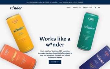 W*nder website preview