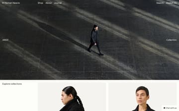 Nomen Nescio website preview