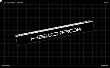 Hello from Here website preview