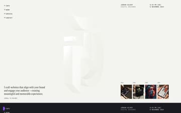 Jordan Gilroy website preview