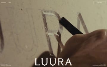 Luura Hotels website preview