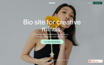 Nano site website preview