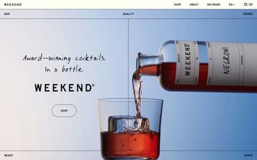 Weekend website preview