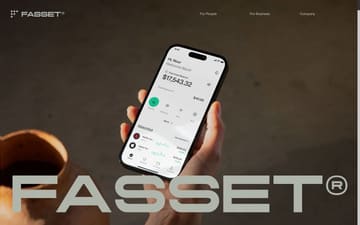 Fasset website preview