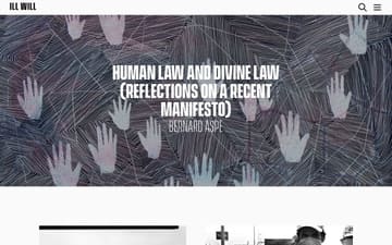 Ill Will website preview