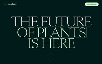 Neoplants website preview