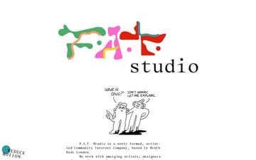 F.A.T. Studio website preview