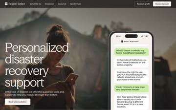 Bright Harbor website preview