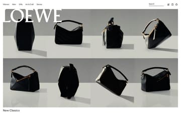Loewe website preview