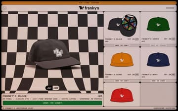 Franky's website preview