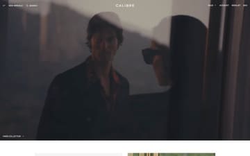 Calibre website preview