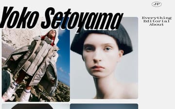 Yoko Setoyama website preview