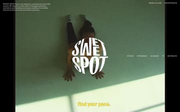Sweet spot website preview