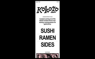 Kokoro Amsterdam website preview