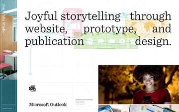 Jon White Studio website preview