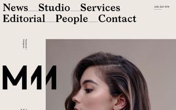 M11 website preview