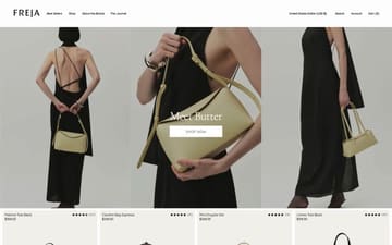 Freja website preview
