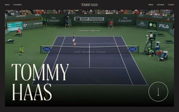 Tommy Haas website preview