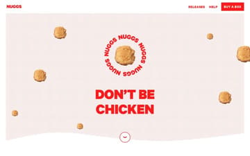Nuggs website preview