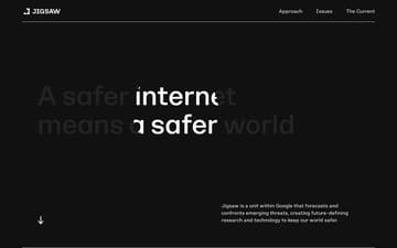 Jigsaw website preview