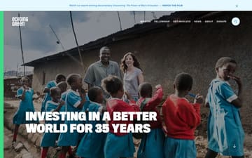 Echoing Green website preview
