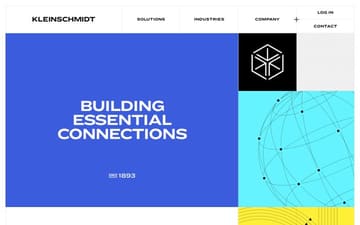 Kleinschmidt website preview