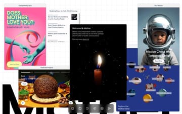 Mother website preview
