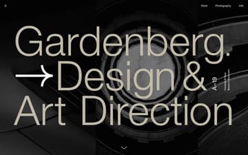 Alexander Gårdenberg website preview