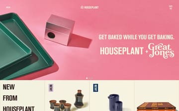 Houseplant website preview