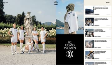 F.C. Como Women website preview