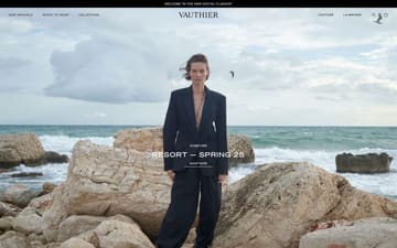 Vauthier Paris website preview