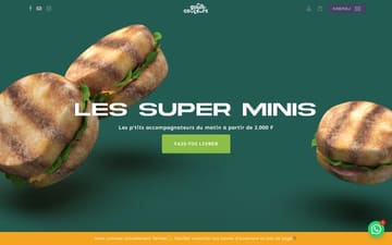 Goûts & Couleurs website preview