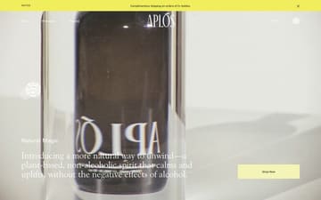 Aplos website preview