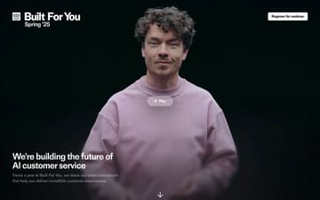 Built For You website preview