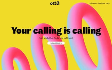 Otta website preview