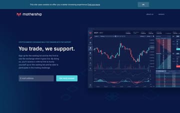 Mothership website preview