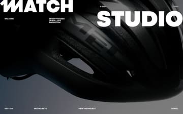 Match Studio website preview