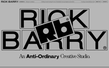 Rick Barry website preview