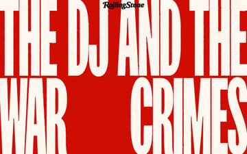 The DJ and the War Crimes website preview