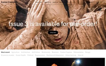 Icarus Complex website preview