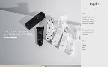 Jorgobé website preview