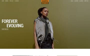 Marfa Stance website preview