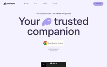 Phantom website preview