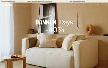 Hannun website preview