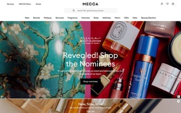 Mecca website preview