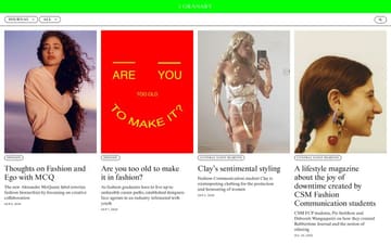 1 Granary - Representing the creative future website preview